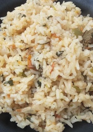 A picture of Mixed rice.
