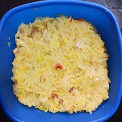 A picture of Mitthi Bhaat.