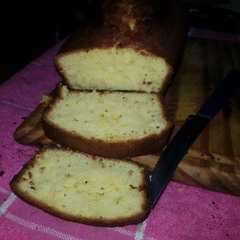 Una foto de Budín de naranja en licuadora (en 2 minutos y al horno)