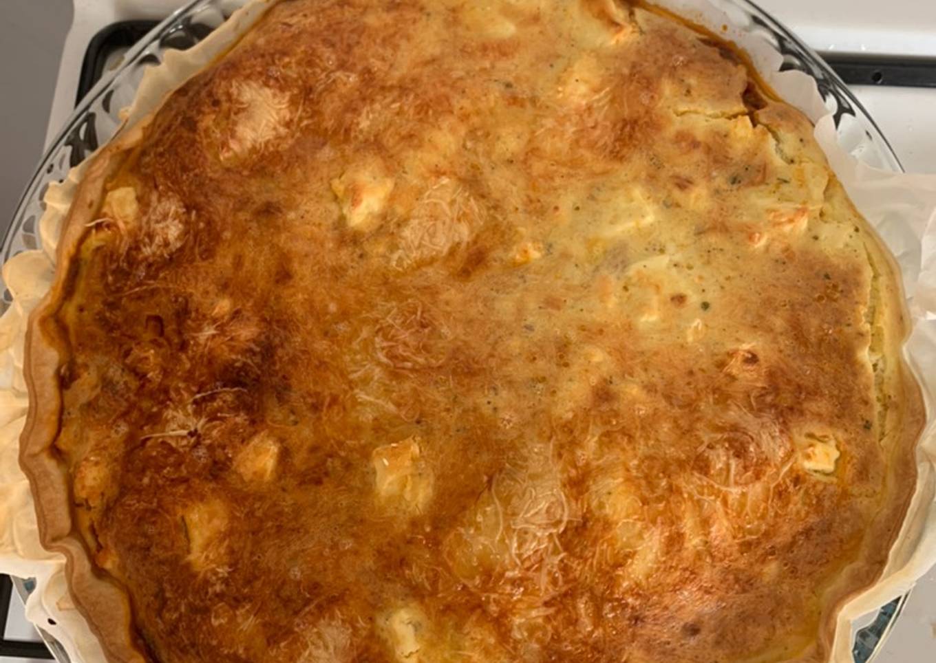 Quiche avec des reste du frigo