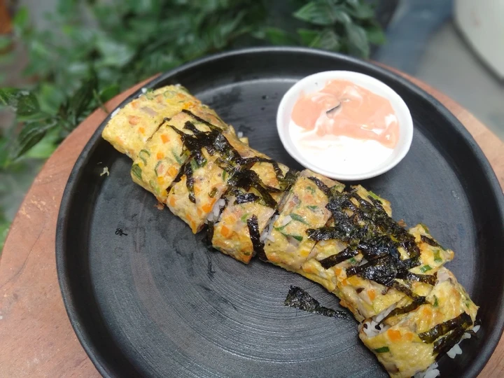 Langkah Gampang Membuat Resep Rice eggroll yang Enak Banget Anti Ribet, Mantap