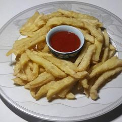 🍟💙🍟Crispy ginger garlic French fries 🍟💙🍟 A picture of 🍟💙🍟Crispy ginger garlic French fries 🍟💙🍟.