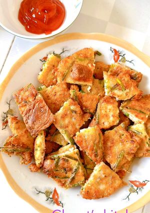 Hình của món Bánh Kếp Hành.