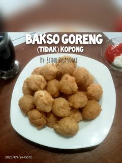 Foto resep 2® Bakso goreng (tidak) kopong