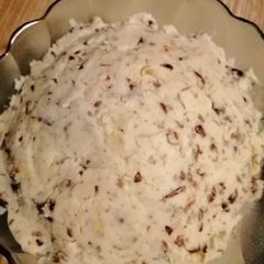 A picture of Turtle bean mash (Njahi Mukimo).
