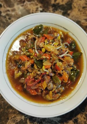 Foto resep Sambal klothok makanan ndeso