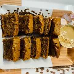 Chocolate Banana Tea Cake A picture of Chocolate Banana Tea Cake.
