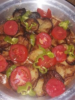 صورة لوصفة مصقعه بمكعبات اللحم