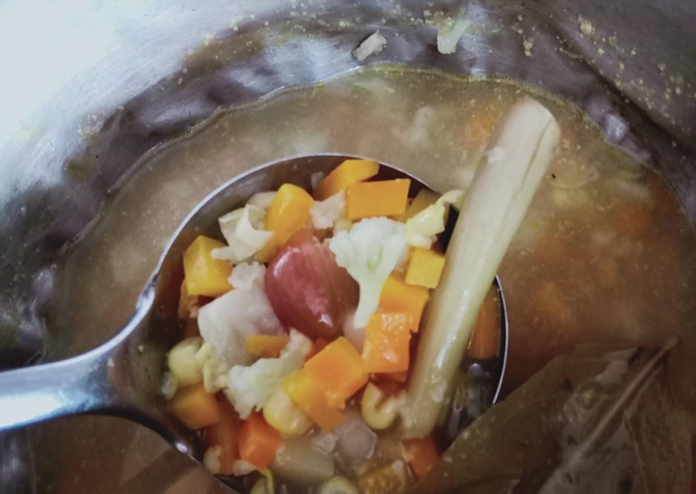 Soup ayam wortel MP asi 7 to 8month