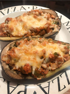 Una foto de Berenjenas rellenas de atún