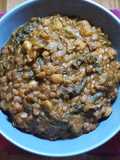 Slow Cooker  "leftover" Dahl