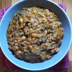 A picture of Slow Cooker  "leftover" Dahl.
