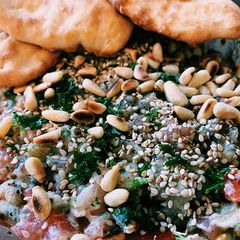 A picture of BABA GANOUSH 🧡.