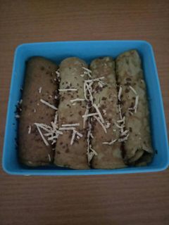 Foto resep Matcha pancake ala serabi solo keto