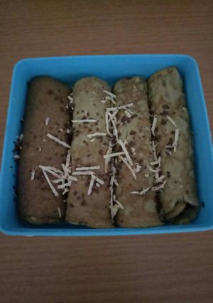 Foto resep Matcha pancake ala serabi solo keto