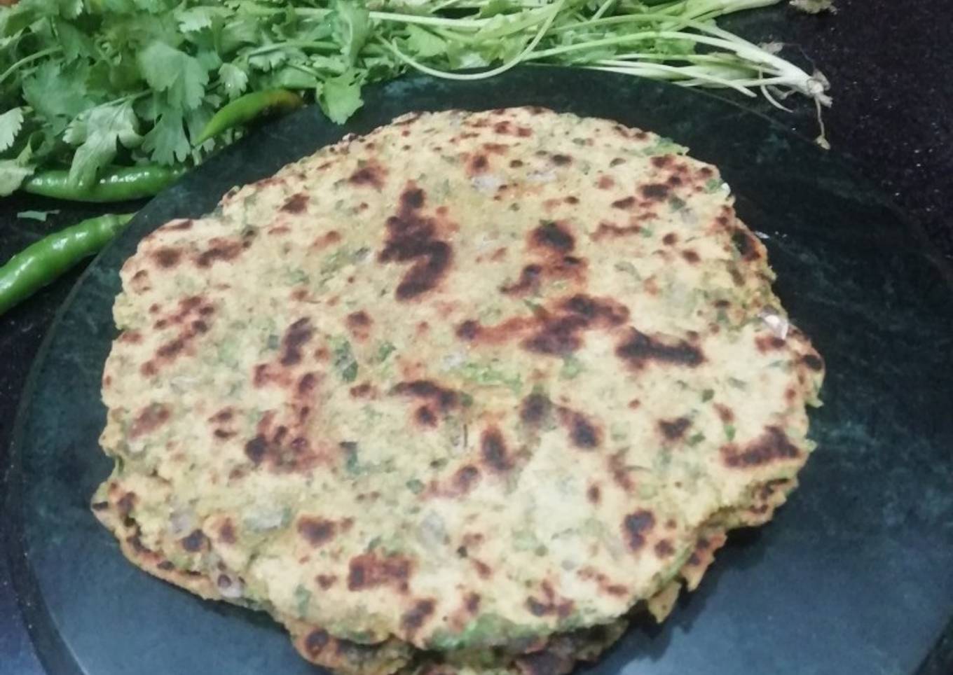 Bajra Methi Aloo Paratha