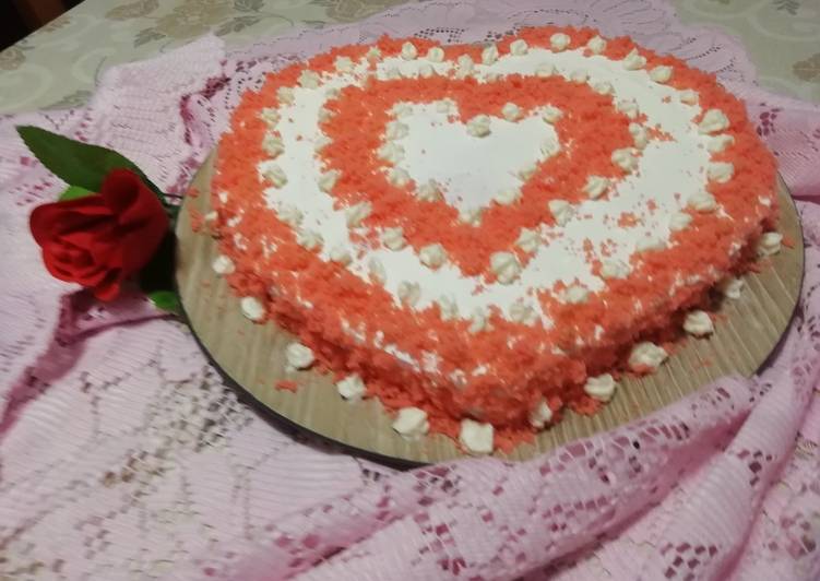 Ricetta Torta Di San Valentino Di Lacucinanapoletanaamodomio Cookpad