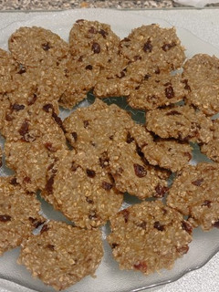 Una foto de Galletas de avena y pasas