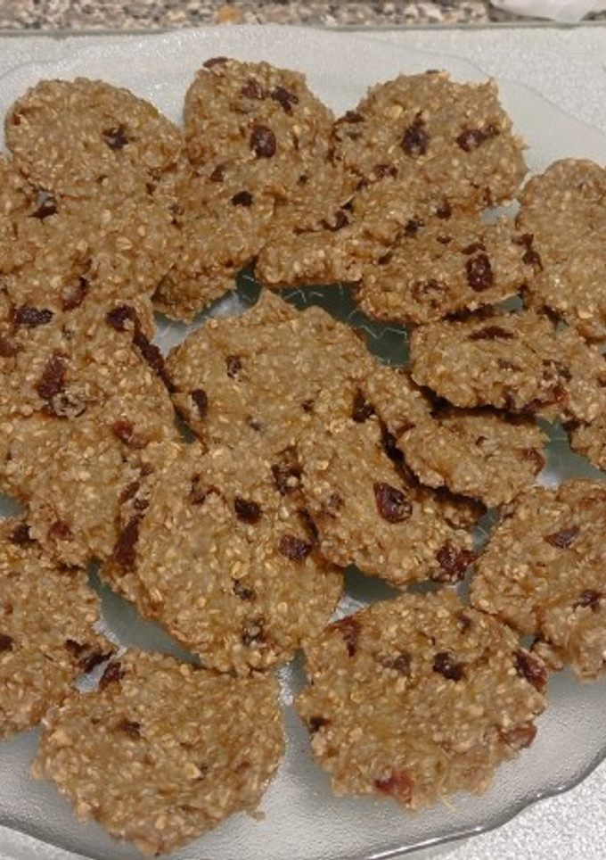Una foto de Galletas de avena y pasas