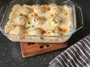 A picture of cheesy chicken