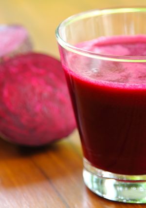 A picture of Beetroot juice.