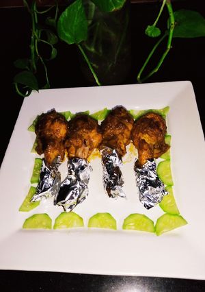A picture of Chicken Drumsticks 😋🍗🍗.