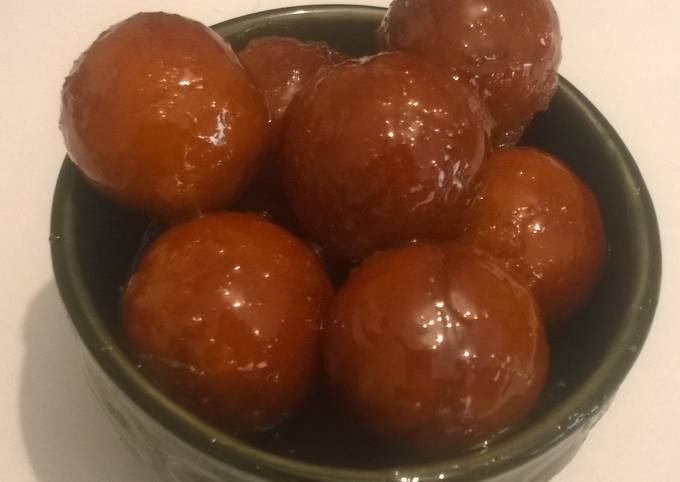 Bread Gulab Jamun