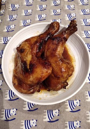 A picture of Lemon and Oyster Sauce Thigh.
