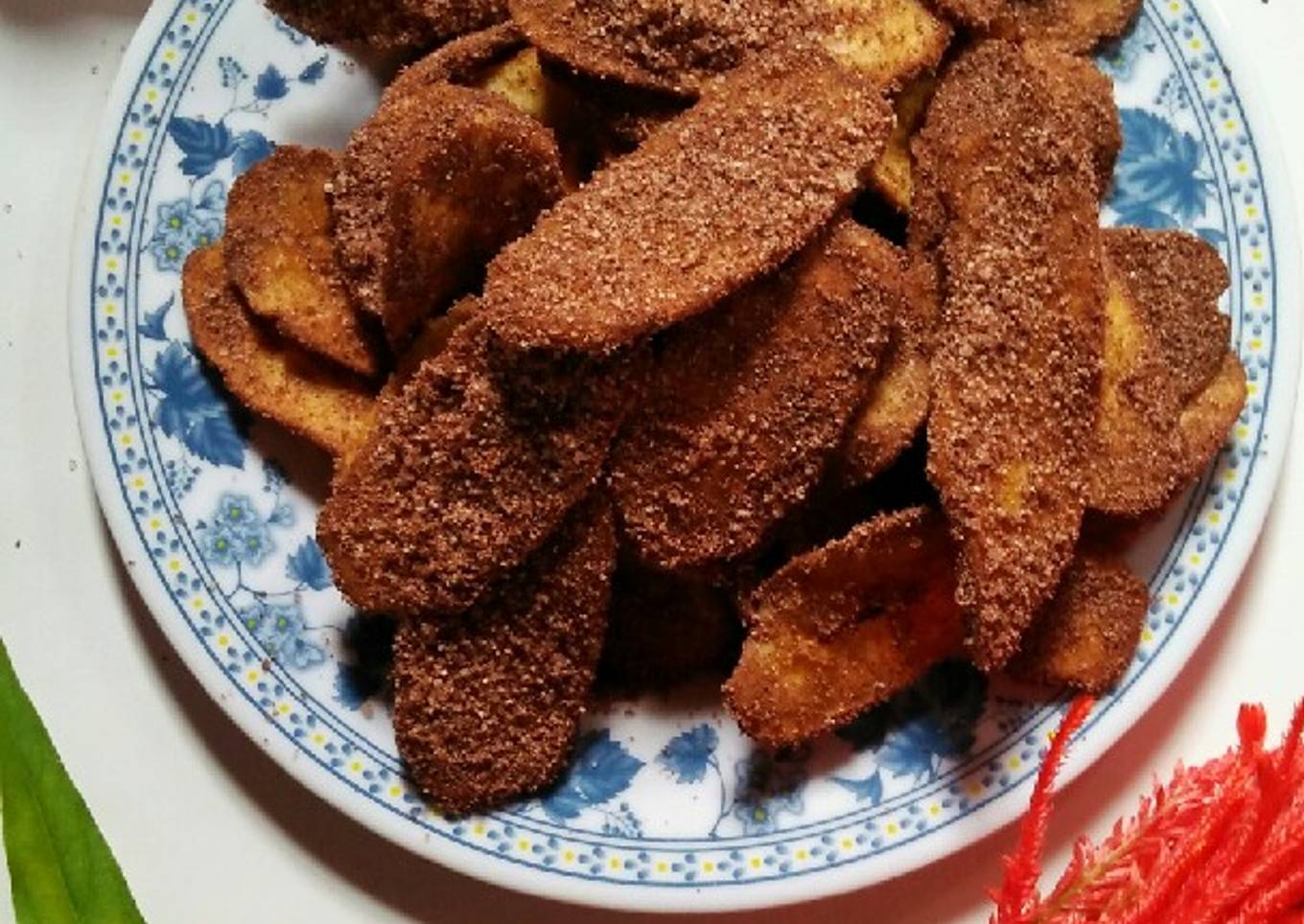 Kripik Pisang Coklat