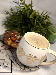 صورة لوصفة كابتشينو 🖤☕️