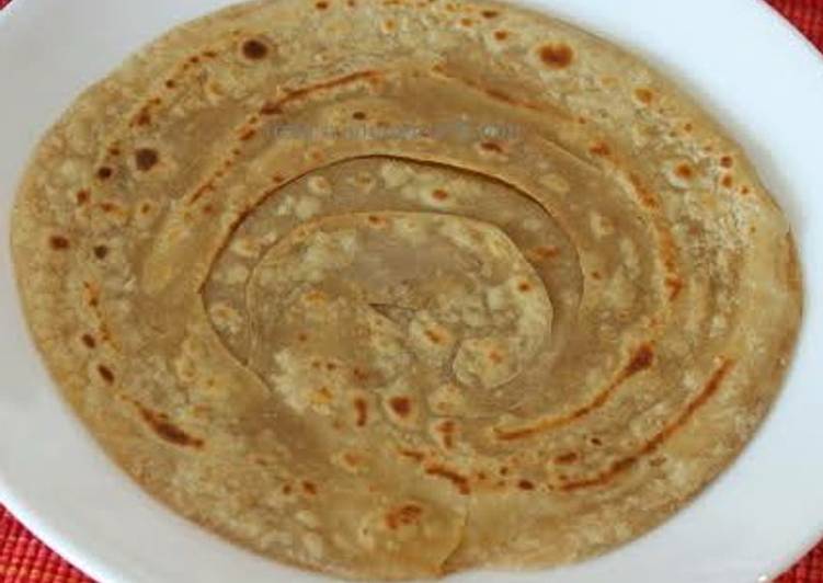 Recipe of Any-night-of-the-week Wheat Parotta / Lachha Paratha