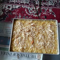 A picture of Sev Mithai.