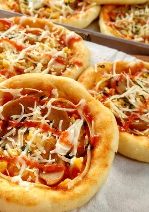 Foto resep Pizza mini (eggless)