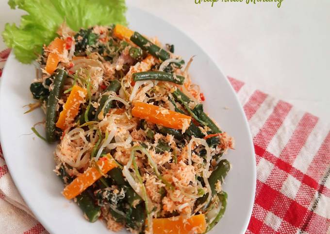 697. Anyang Sayur (Urap khas Minang)