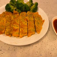 A picture of Meat Jun (Hawaiian Korean Food).