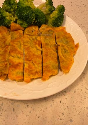 A picture of Meat Jun (Hawaiian Korean Food).