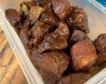 How To Serving Recipe Pork Adobo Delicious Nutritious