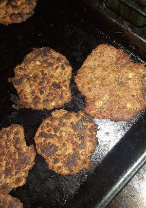 Una foto de Hamburguesas de lentejas