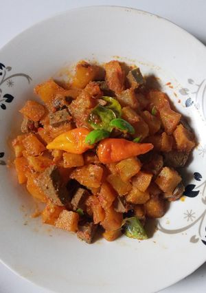 Foto resep Sambal Goreng Kentang Plus