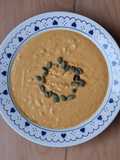 Sopa crema de garbanzos y boniato 🌱 🍠 Reconfortante, saludable y energética 💪🏽