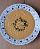 Sopa crema de garbanzos y boniato 🌱 🍠 Reconfortante, saludable y energética 💪🏽