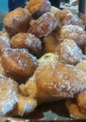 Una foto de Buñuelos de manzana