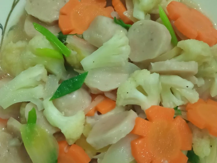 Langkah Gampang Membikin Resep Capcay Sayur dan Baso yang Uenak Anti Ribet, Mantap