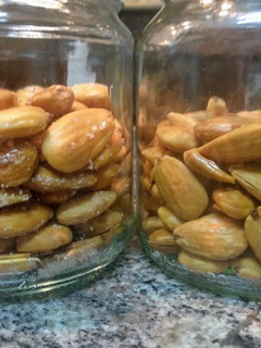 Una foto de Almendras fritas
