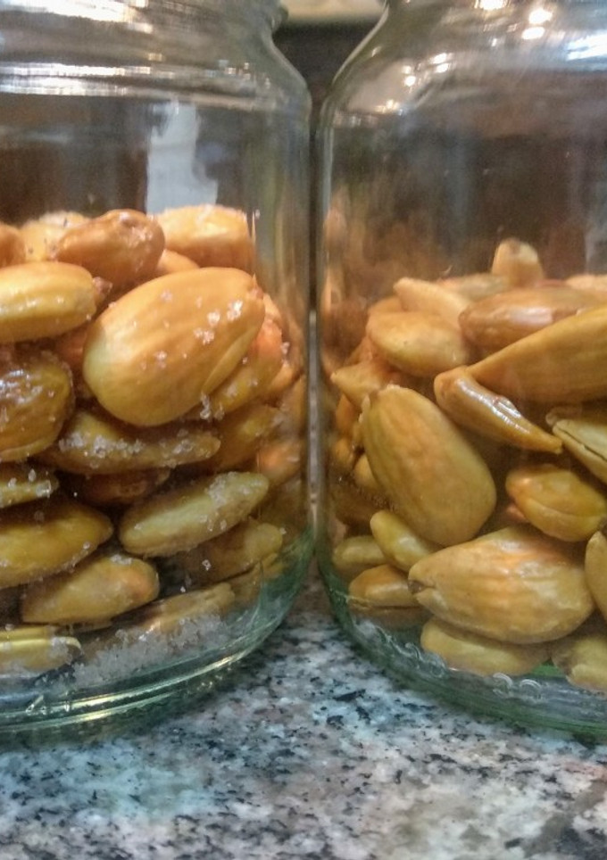 Una foto de Almendras fritas