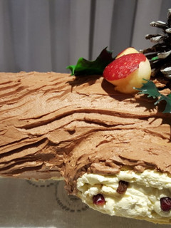 Una foto de Buche de Noel o Tronco Noel