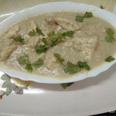 A picture of Paneer In White Gravy Curry.
