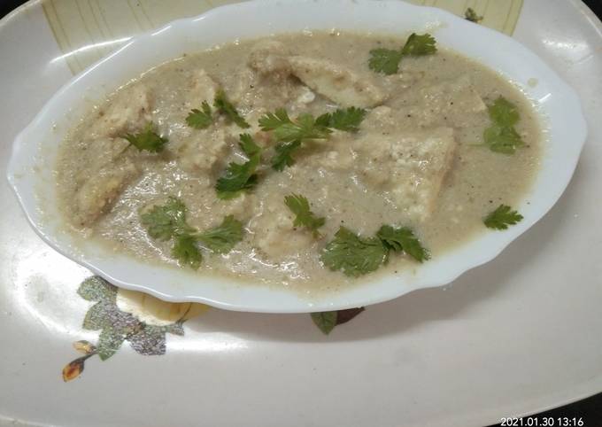 Simple Way to Prepare Speedy Paneer In White Gravy Curry - New Recipes to try at home