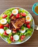 SALAD CÁ HỒI & SỐT CHANH DÂY