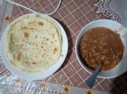 A picture of all purpose flour roti
